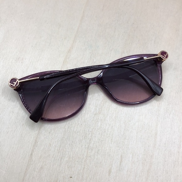 Fendi ff0373 ff 0373 09 Plum Gradient modern cat eye-authentic. - Picture 4 of 11